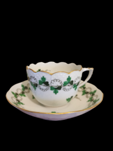 Herend porcelain: Mocha cup with saucer #1/6