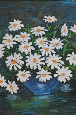 Title: Daisy
Year: 1976
Original Size: w65 cm x h45 cm
Technique: Oil Painting