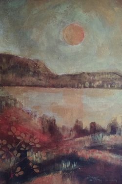 Title: Badacsony
Year: 2007
Original Size: w25 cm x h35 cm
Technique: Oil Painting