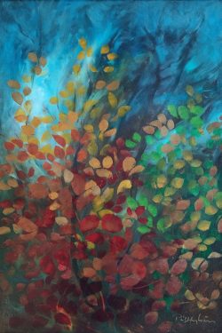 Title: Autumn atmosphere
Year: 2007
Original Size: w50 cm x h70 cm
Technique: Oil Painting